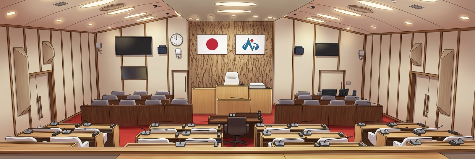 南島原市議会の様子（クリックで次の写真）